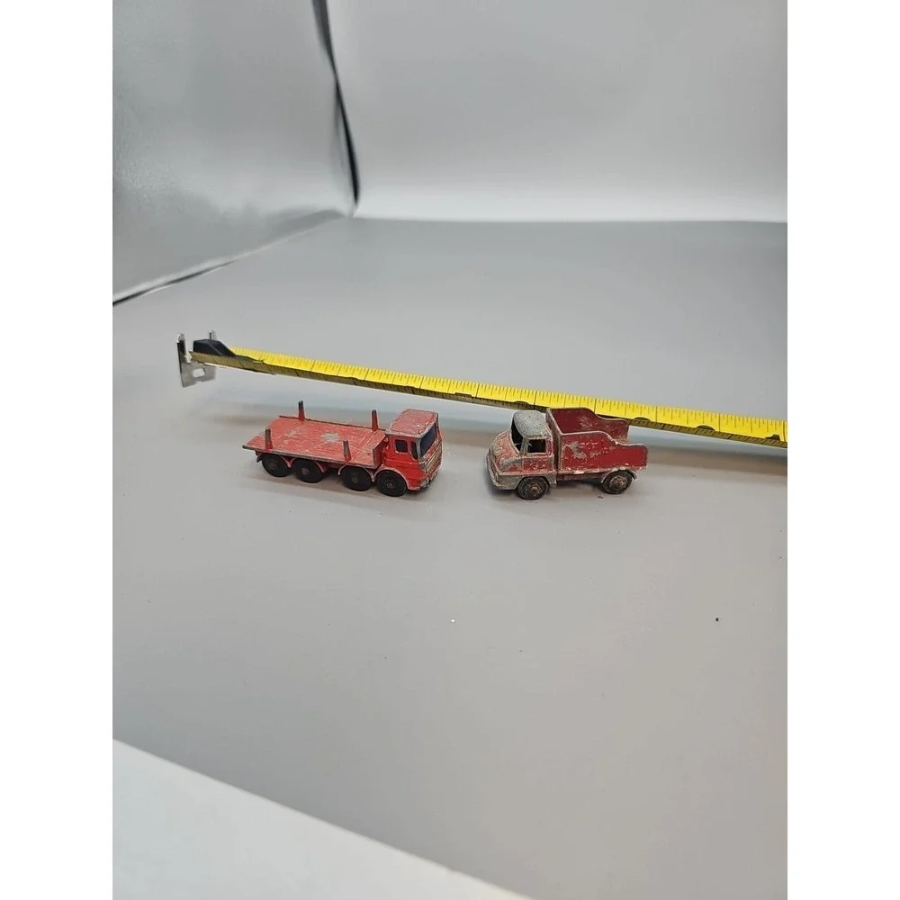 Vintage Lesney Matchbox No.13 Thames Trader‎ Wreck Truck & Pipe Truck